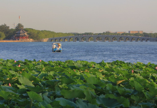 �ú�԰<span class=lxw>[ע: �ú�԰λ�ڱ������������������౱������15ǧ�ס�������������������ɽΪ��ַ���Ժ��������羰Ϊ��������ȡ����԰�ֵ�ĳЩ����ַ����⾳�����ɵ�һ��������Ȼɽˮ԰��]</span>ʮ�߿���<span class=lxw>[ע: ʮ�߿��������Ϻ�������������ͤ�ɿ��ڶ��̺��Ϻ���֮�䣬������ǰ���Ϻ�����Ψһͨ���������Ǻ�����һ����Ҫ���㡣������һ����ʮ�ף������ף���ʮ�߸�ȯ����ɣ����ú�԰������һ��������]</span>-��������